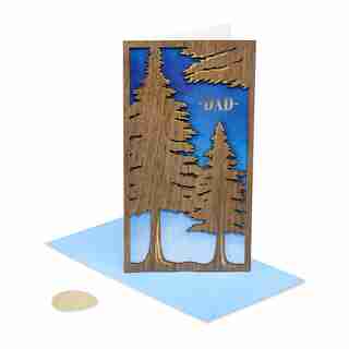 Papyrus Father's Day Card Trees
