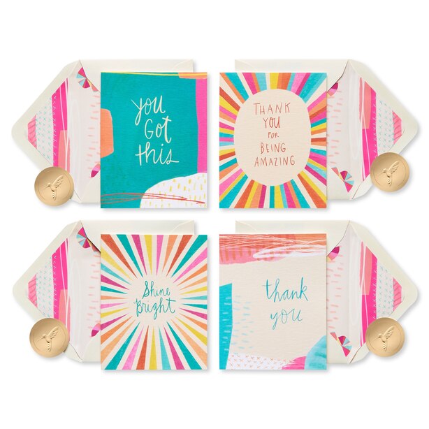 Papyrus Blank Cards with Envelopes, Positive Affirmations by Papyrus