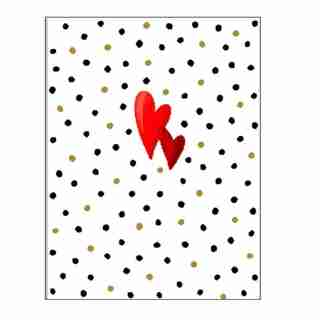 Papyrus Valentine's Day Card (Dots)