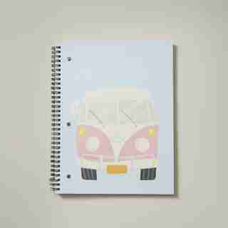 LARGE SPIRAL NOTEBOOK, BUS