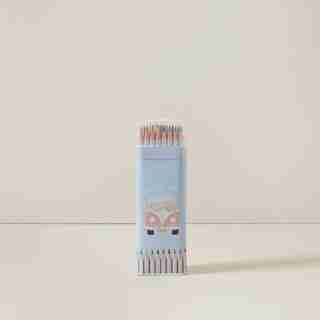 COLOUR PENCILS IN A METAL BOX, SET OF 36
