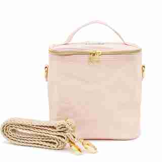 PETITE POCHE LUNCH BAG, BLUSH PINK