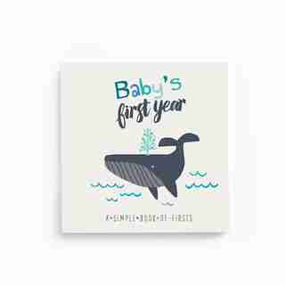 Baby's First Year Little Captain Memory Book