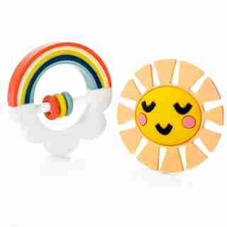 Little Rainbow Baby Teether Toy