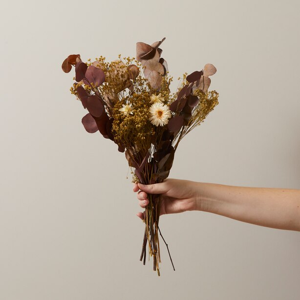 NATURAL DRIED FLORAL BOUQUET NEUTRAL by OUI Gifts www.chapters