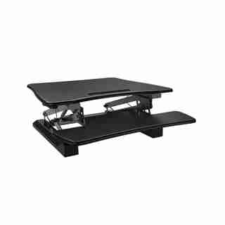POSIDESK MEDIUM EXECITIVE SIT-STAND DESK 29 INCH – BLACK