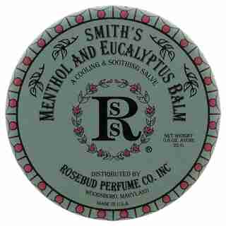 Rosebud Perfume Co. Smith's Menthol & Eucalyptus Balm Tin