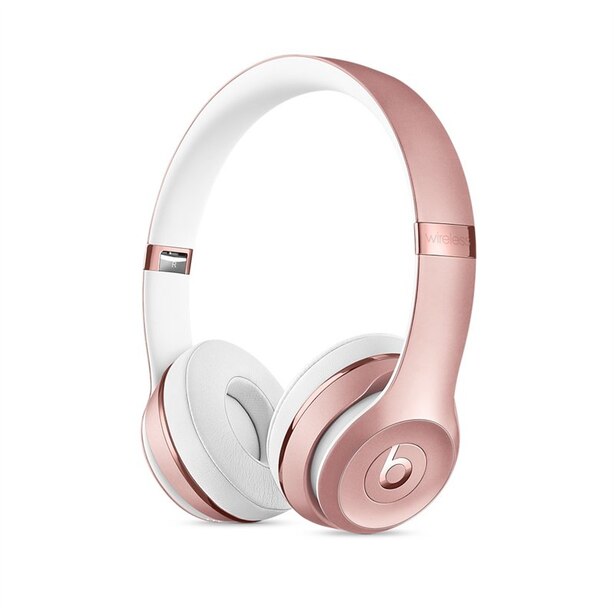 Beats Solo 3 Wireless On-Ear Headphones Rose Gold
