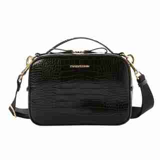 TWELVElittle LUXE DIAPER CLUTCH IN CROCODILE