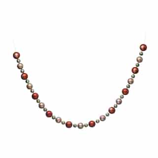 FOAM BEAD GARLAND RED AND GREEN