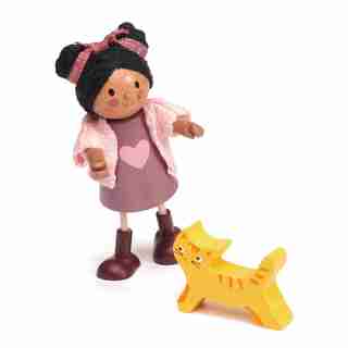 Ayana And Her Cat