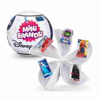 5 Surprise Mini Brands Disney Store Series 1 Mystery Capsule