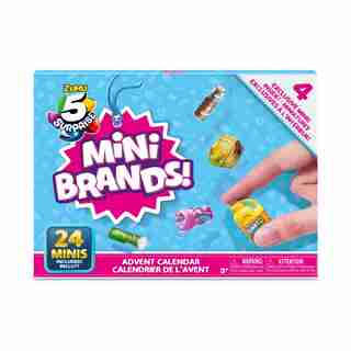 5 Surprise Mini Brands Limited Edition Advent Calendar with 4 Exclusive Minis