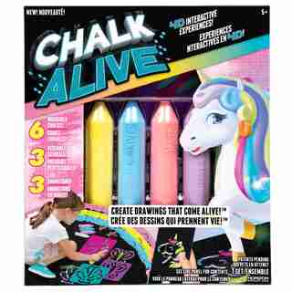 Chalk Alive Unicorn & Friends