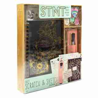 STMT™ D.I.Y. Scratch & Sketch Journal Set