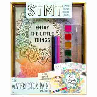 STMT™ D.I.Y. Portfolio de peintures aquarelles