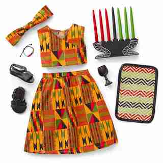 Tenue de célébration de Kwanzaa