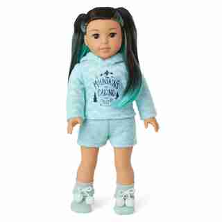 Corinne's Powder Blue Pajamas