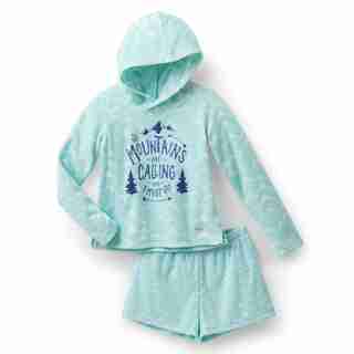 Pyjama bleu poudre pour filles Corinne's