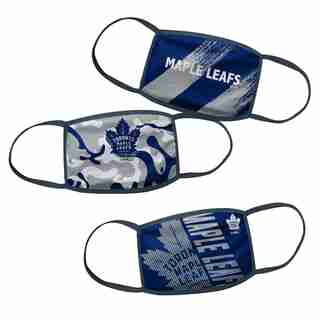 Maple Leafs Youth 3-Pack Non-Medical Face Masks