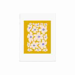 Gabriela Thomeu Retro Floral- Yellow, white and purple