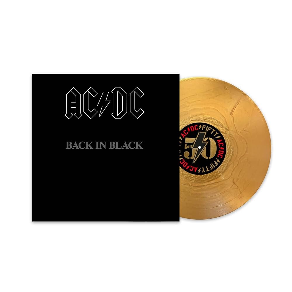 Back In Black By Ac/dc (50th Anniversary Edition) (1 Gold Coloured