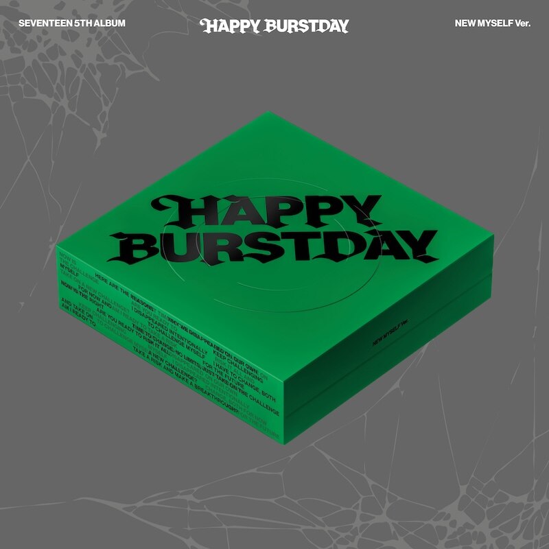 SEVENTEEN 5th Album「HAPPY BURSTDAY」 KIT Ver) SEVENTEEN [HAPPY BURSTDAY] 5th Album (2 Ver Set.+