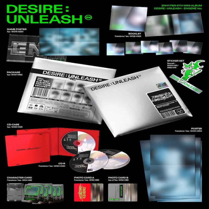 Enhypen - Desire: Unleash Cd (engene Version) ('') | Indigo
