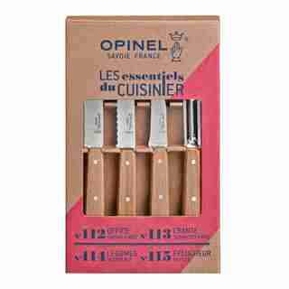 Opinel coffret Les Essentiels naturel - set de 4