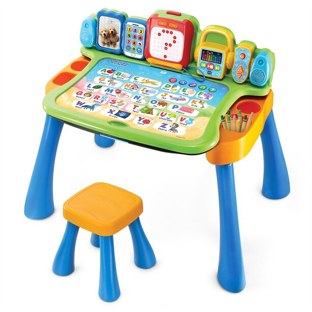 VTECH® EXPLORE AND WRITE ACTIVITY DESK™ by VTech Toys www.chapters.indigo.ca