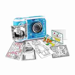 KIDIZOOM PRINTCAM, APPAREIL PHOTO NUMÉRIQUE HAUTE DÉFINITION POUR PHOTOS ET VIDÉOS, IMPRESSIONS INSTANTANÉES, CAMÉRA SELFIE À RABATTRE, ENFANTS DE 4 ANS ET PLUS