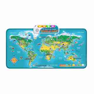 TOUCH & LEARN WORLD MAP