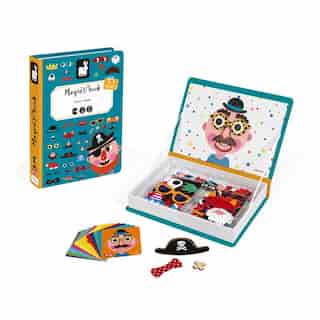 Janod Magnetibook Crazy Face Boy