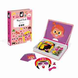 Magnetibook Crazy Face Girl