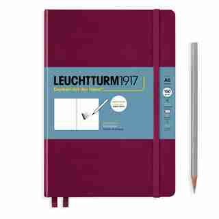 Leuchtturm1917 Med Carnet de Croquis Rouge Porto