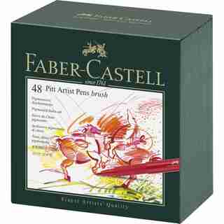 Feutre Pitt Artist Pen studio box de 48