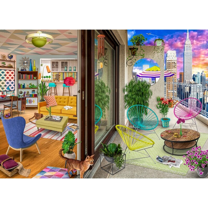 Nyc Apartment 1000 Piece Jigsaw Puzzle By Ravensburger Toys Www Chapters Indigo Ca