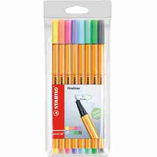 STABILO POINT 88 PASTEL 8MCX
