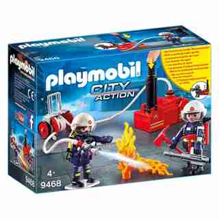 Playmobil® Firefighters with Water Pump