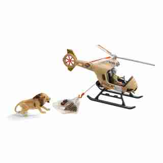 Hélicoptère pour sauvetage d’animaux