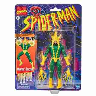 Legends Series, Spider-Man 6" Collectible Marvel’s Electro Action Figure Toy