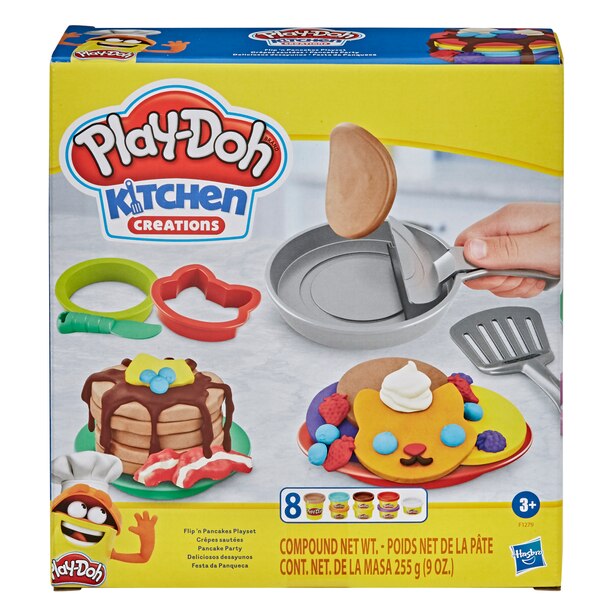 PlayDoh Kitchen Creations Flip 'n Pancakes Playset by PlayDoh Toys