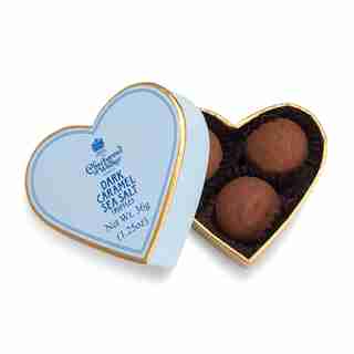 Dark Sea Salt Caramel Chocolate Truffles
