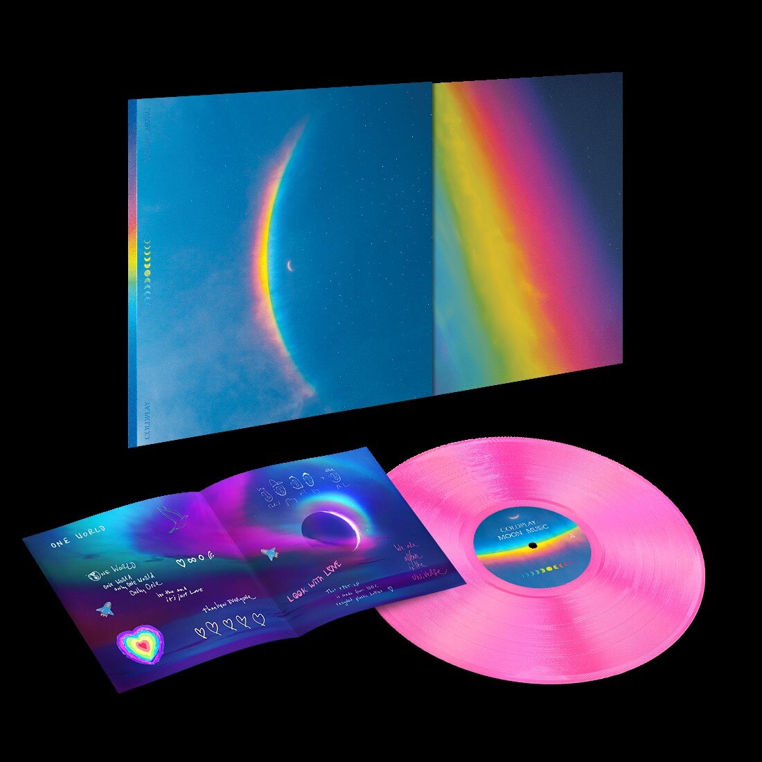 Moon Music By Coldplay (1 Pink Eco Lp) ('') | Indigo