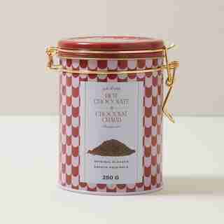 Hot Chocolate flakes tin, original