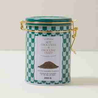 Hot Chocolate Flake Tin, Salted Caramel