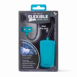 THE REALLY FLEXIBLE BOOK LIGHT - TURQUOISE