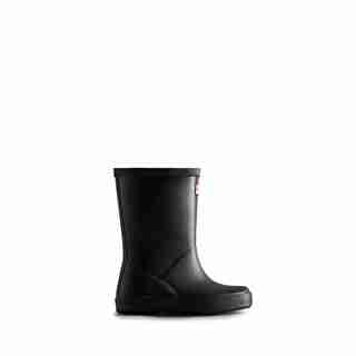 Premières Bottes En Caoutchouc Classiques Original Pour Enfant: Noir, Taille 8