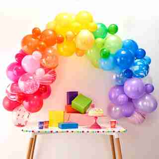 Ginger Ray Balloon Arch - Rainbow (85 CT)