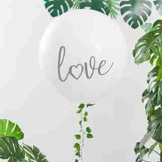 BOTANICAL SHOWER 36" LOVE BALLOON GARLAND KIT